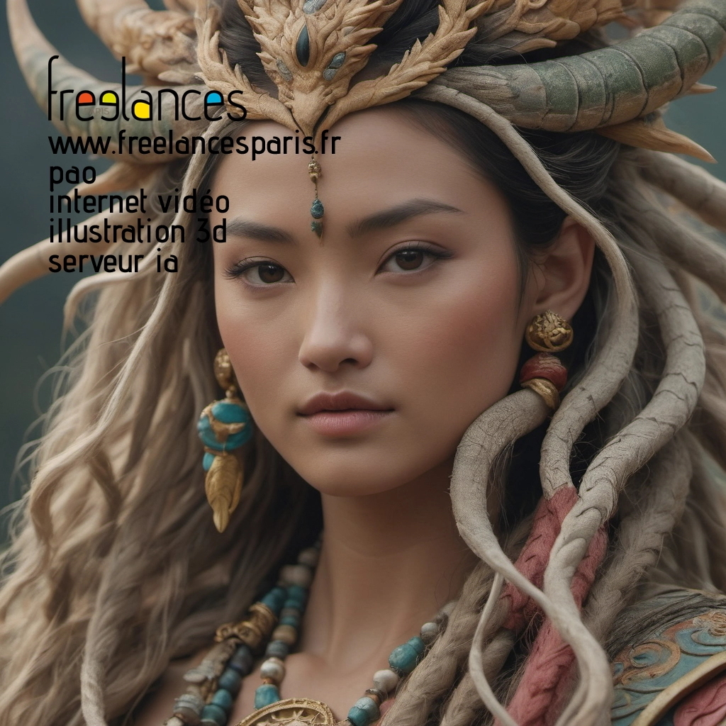 Pao mise en page internet vidéo illustration 3d serveur IA générative AI freelance paris studio de création magazines 8lfftoj0